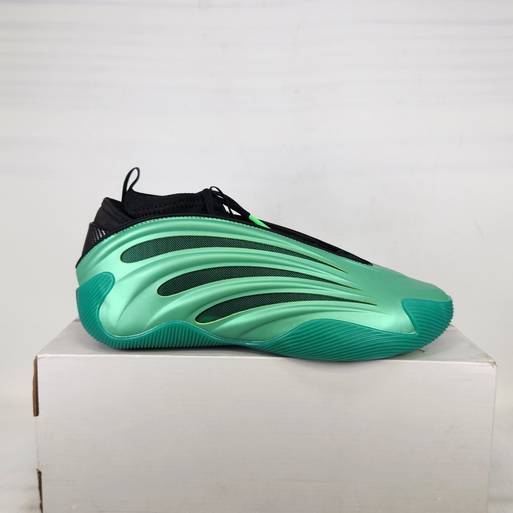 Adidas Harden Volume 9 Basketball Shoes Size 8.5 Green Black Unisex JH6484